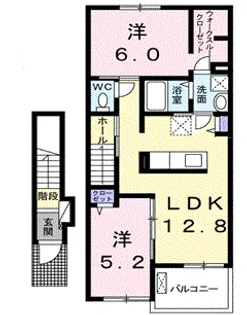 心休里 2【2階】の間取り