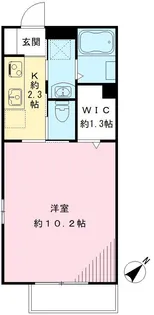 フェリーチェ【201号室号室】の間取り