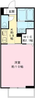 パル クレール【203号室号室】の間取り