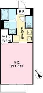 ウィステリアA【105号室号室】の間取り