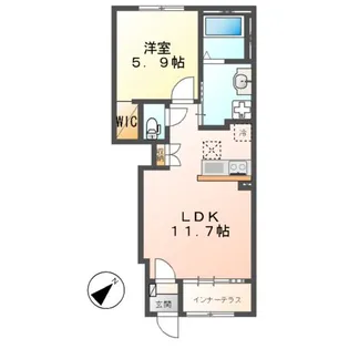 AVENIR(アヴェニール)【1階】の間取り