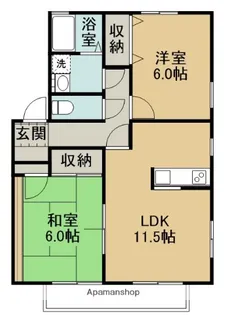 D・O・IつくばC棟【2階】の間取り