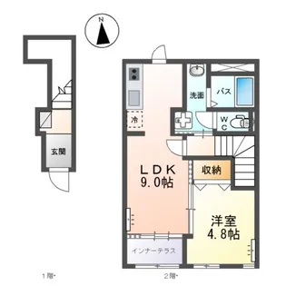 ルミナーレ【2階】の間取り