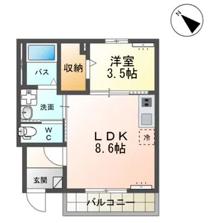 FK3【1階】の間取り