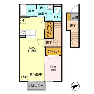 MIRABELL COURT(ミラベルコート)【2階】の間取り