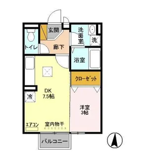 APーAKⅠ【1階】の間取り