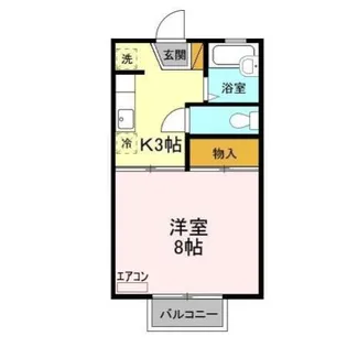 ライトハウス Ⅲ【1階】の間取り