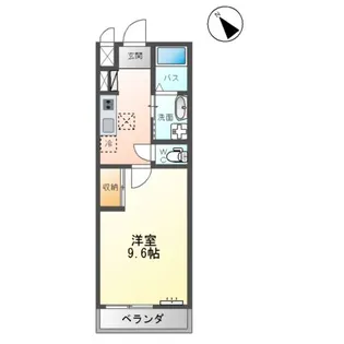 HACK BERRY真鍋(ハックベリーマナベ)【2階】の間取り