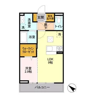 ユーチャリスⅡ【1階】の間取り