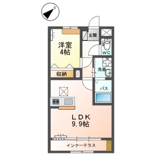 ロードスター【1階】の間取り
