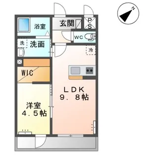 仮)土浦市乙戸南アパート【1階】の間取り
