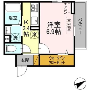 SOARIS(ソアリズ)【2階】の間取り