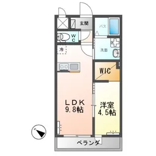 グラティテュード・K【2階】の間取り