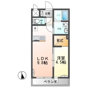 ラウレア【2階】の間取り