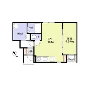 スールソレイユうずら野【1階】の間取り