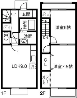 GRANDE BONHEUR【1階】の間取り