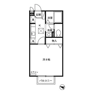 ATHENA(アスィーナ)【1階】の間取り