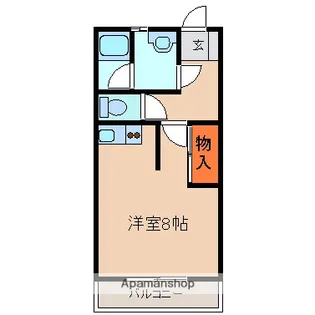 タートルハウス【2階】の間取り