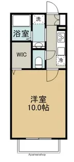 ベルデュール牛久【2階】の間取り