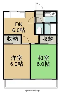 ロイヤルガーデン戸頭【2階】の間取り