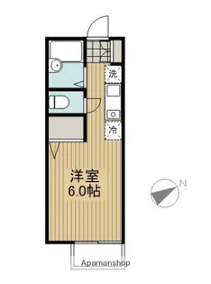 ガーデンハウス【105号室】の間取り