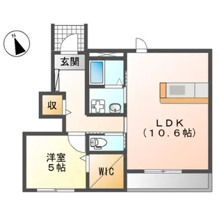 ビセスティーレ【1階】の間取り
