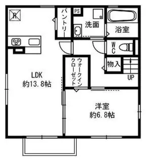 ステラ【B201号室】の間取り