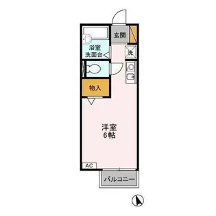 マリーゴールド【2階】の間取り