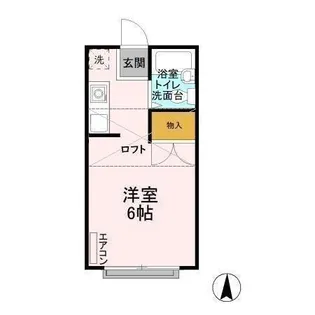 グリーンプラザ A【2階】の間取り