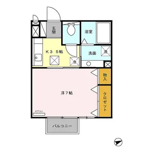 SHINMEI Ⅰ【1階】の間取り