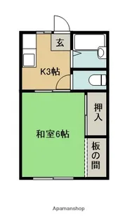 佐藤ハイツ【1階】の間取り