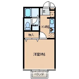 プレミール【1階】の間取り