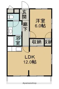 NKマンション【305号室】の間取り