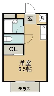 メゾン松ヶ丘【1階】の間取り