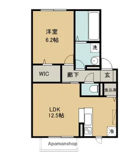PARK HILLS KEYAKIDAI【1階】の間取り