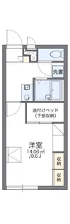 レオパレス【2階】の間取り