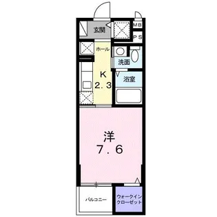 アベニールヒルズ【3階】の間取り