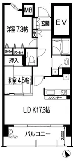 ポレスター守谷ステーションフロント【4階】の間取り