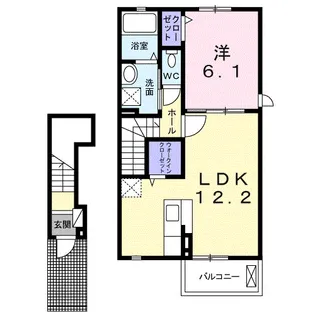 アルバーダ【2階】の間取り