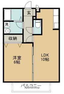 ブルーメンベート【2階】の間取り