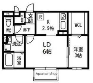 プレミールハイム【2階】の間取り