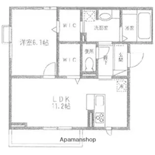 レスポワール・M【2階】の間取り