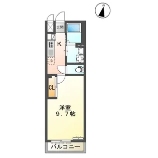 インフィールドA【2階】の間取り