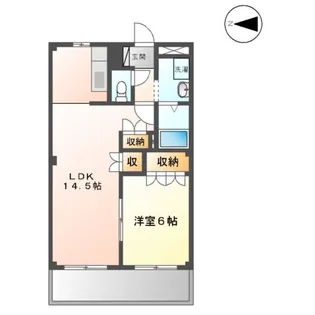 アルファビレッジ豊岡【1階】の間取り