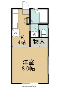 ラフォーレ竜ヶ崎A棟【201号室】の間取り