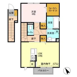 ルミエール【2階】の間取り