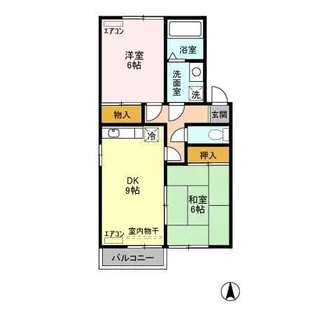 シャトレ・モリヤマ CD【1階】の間取り