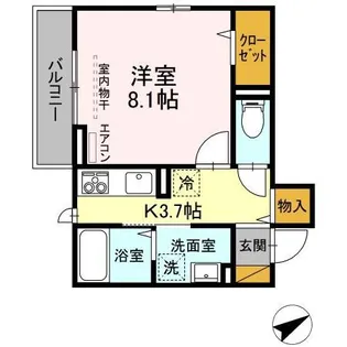 SOARIS(ソアリズ)【3階】の間取り