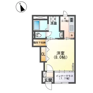 ANGE BELLE A【1階】の間取り