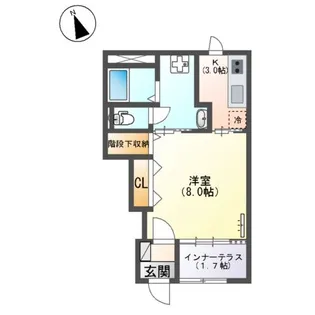 ANGE BELLE A【1階】の間取り